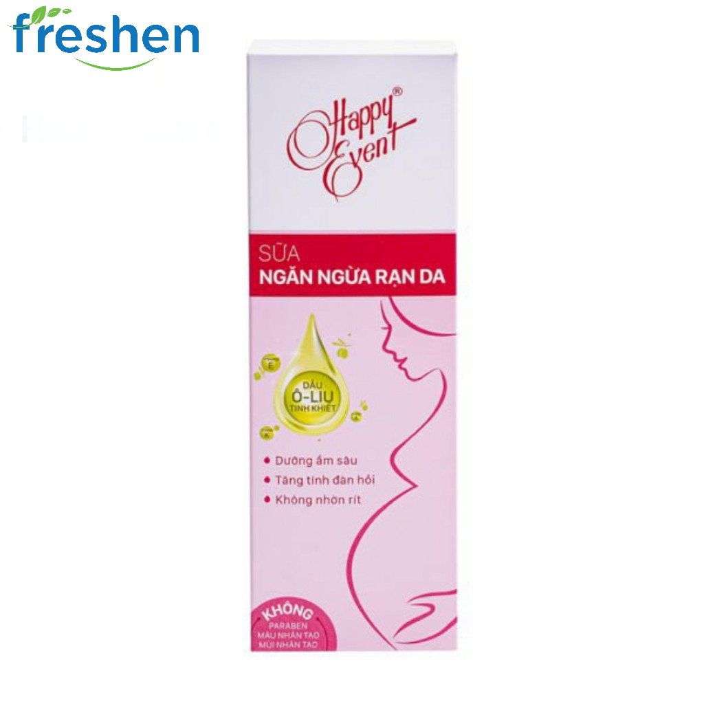 [HCM]Sữa Chống Rạn Da Happy Event 100ml