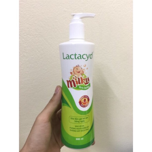 Sữa Tắm Lactacyd Milky 500Ml/250Ml 4.8