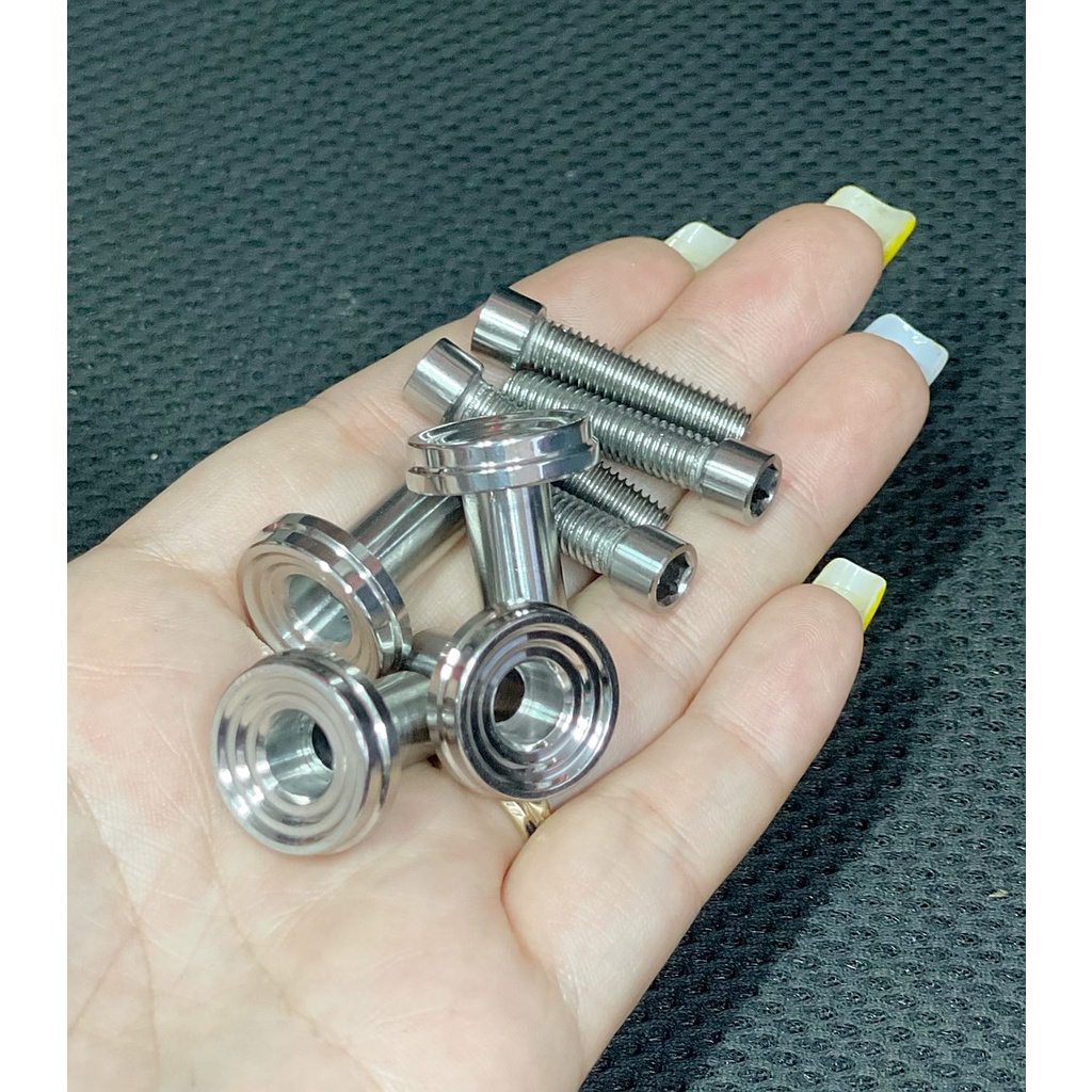 Khâu áo - bửng , Khâu cốp kèm ốc Inox