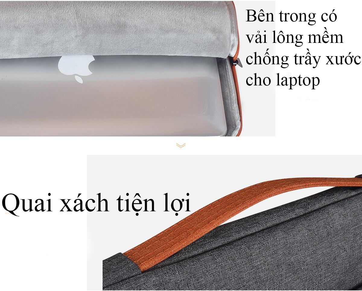 [HCM]Túi chống sốc đựng laptop đủ size
