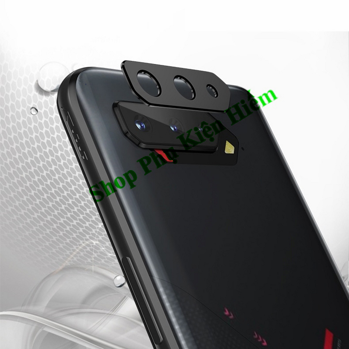 Khung viền camera Rog Phone 5S - Rog Phone 5 kim loại