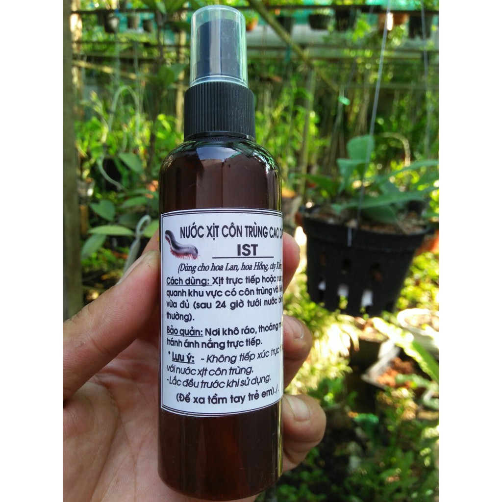 Chế phẩm xịt cuốn chiếu, côn trùng