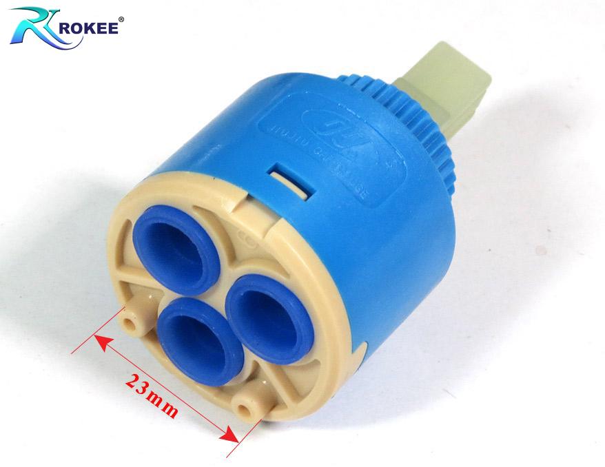 Van vòi nước nóng lạnh Ceramic 40mm DL-CR40 (Xanh)