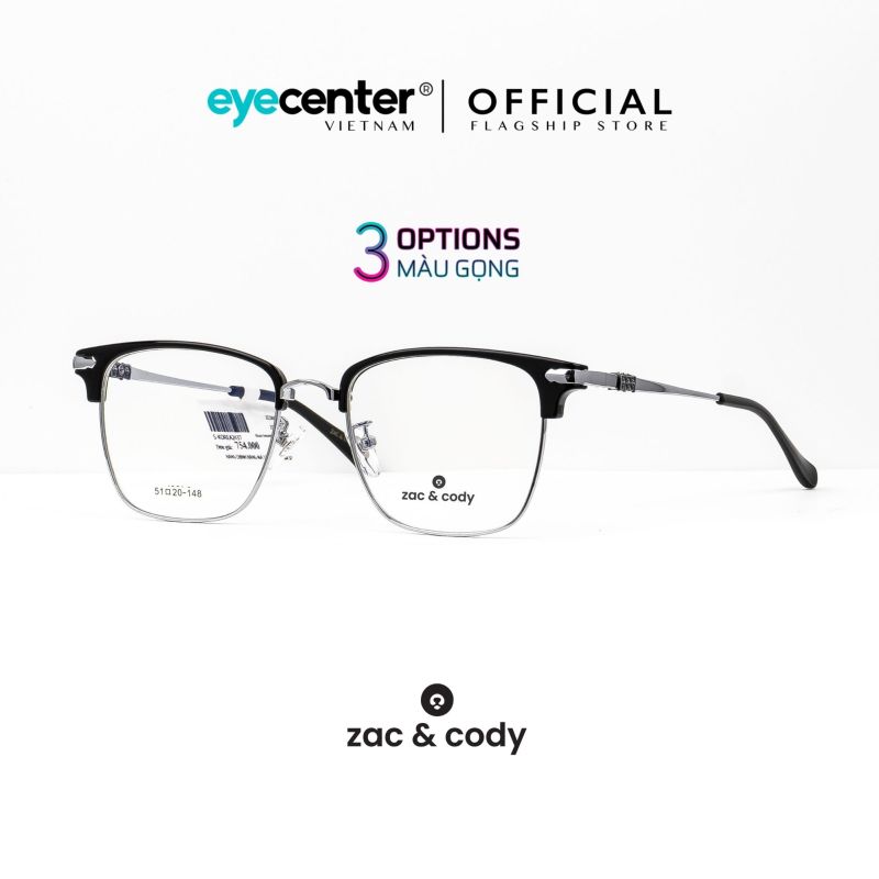 Mua Gọng kính cận nam nữ #CLEO chính hãng ZAC & CODY kim loại chống gỉ cao cấp nhập khẩu by Eye Center Vietnam