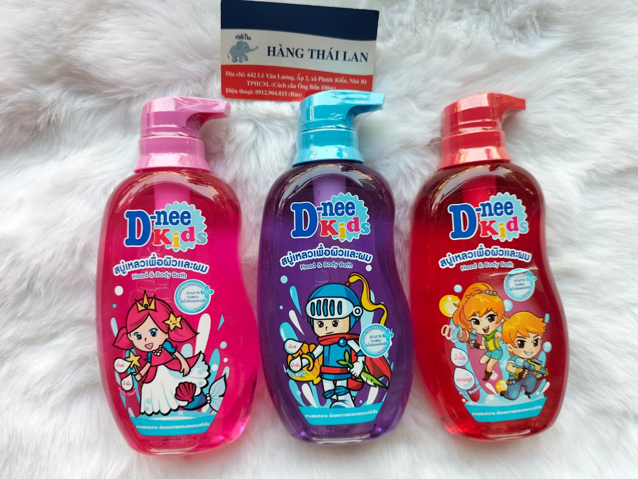 [HCM]SỮA TẮM GỘI DNEE KIDS THÁI LAN 400ML