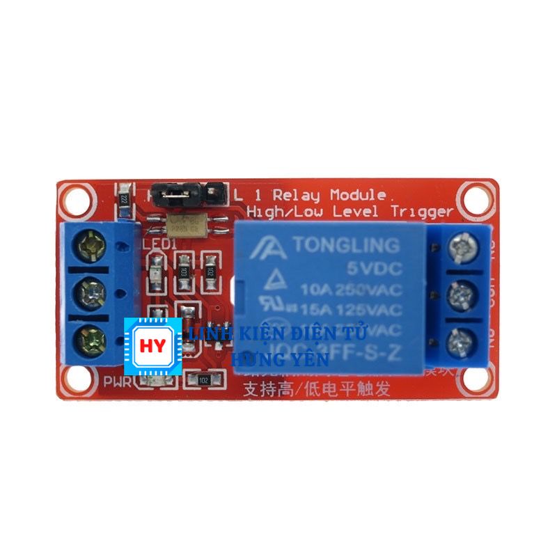 Module Relay 5VDC - 12VDC, 1 - 2 - 4 Kênh High / Low