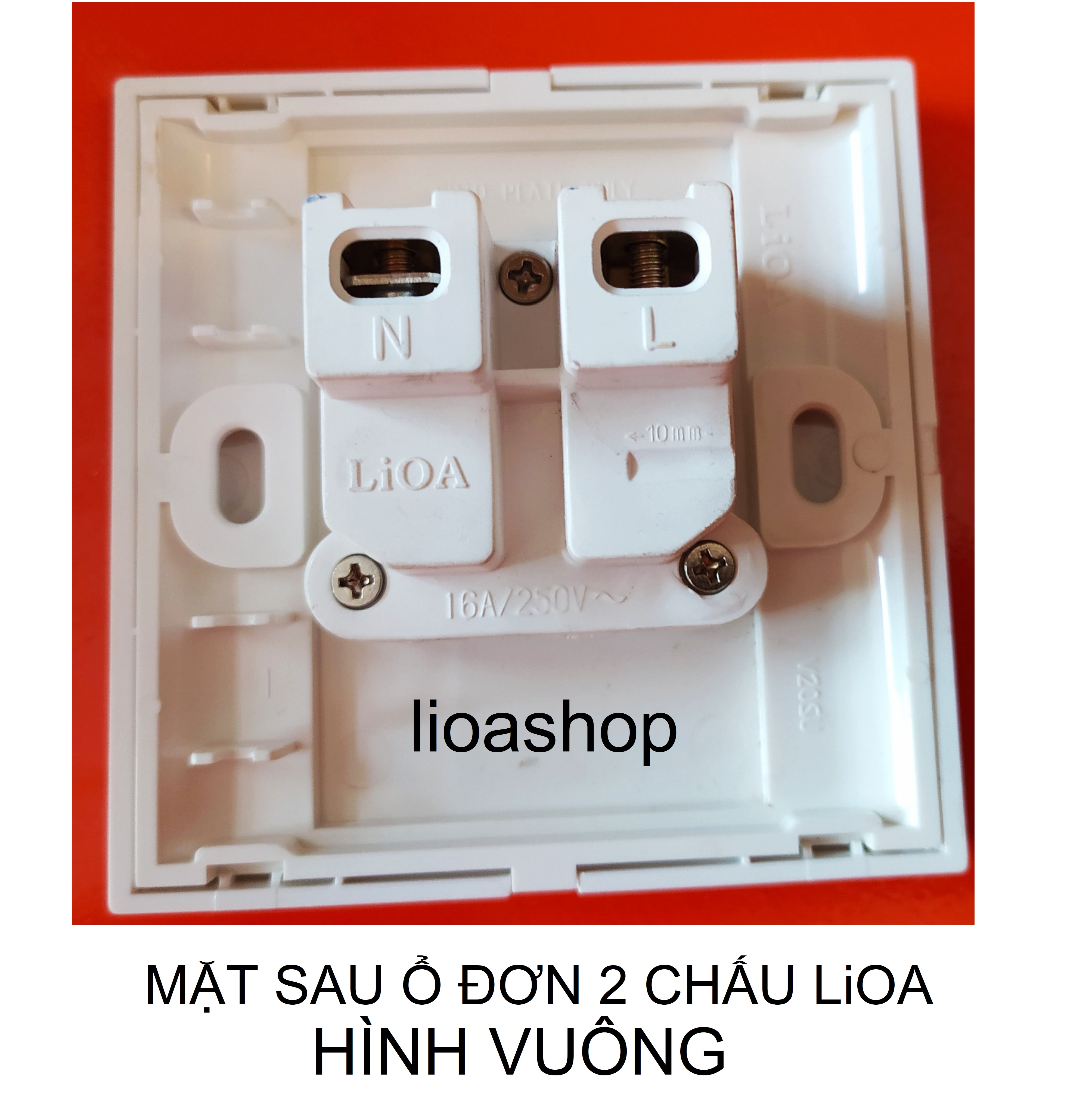 Ổ ĐÔI, Ổ ĐƠN 2 CHẤU VUÔNG LiOA