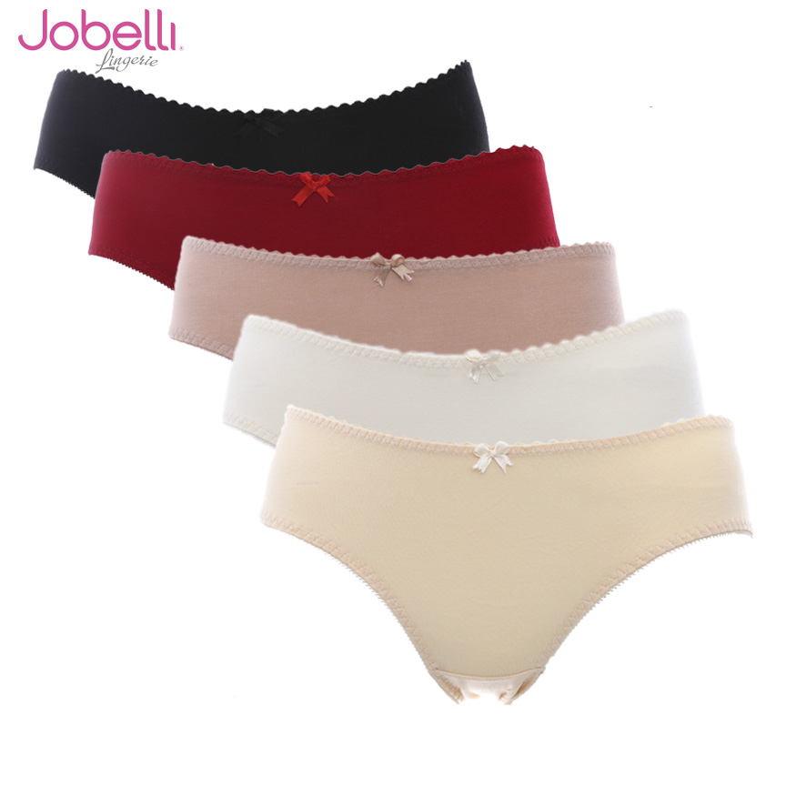 Quần lót nữ trơn Jobelli [Combo 5] - 1256