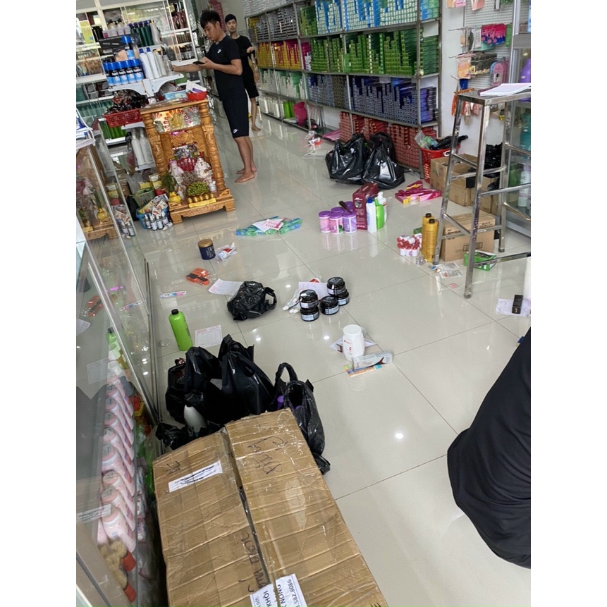 Uốn Tóc 3D Obsidian Uốn Nóng Và Uốn Lạnh 500+500ml