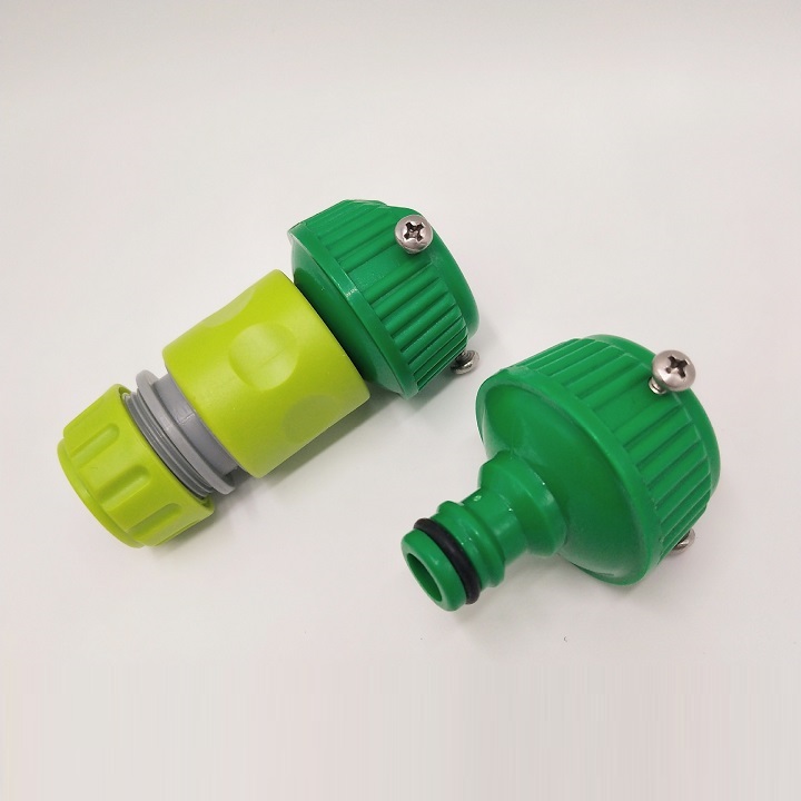 [ 1 CÁI ] ĐẦU NỐI NHỰA TẠI VÒI NƯỚC 15 OR 16mm CÓ VÍT KHÓA RA KHỚP NỐI 16mm - 000522