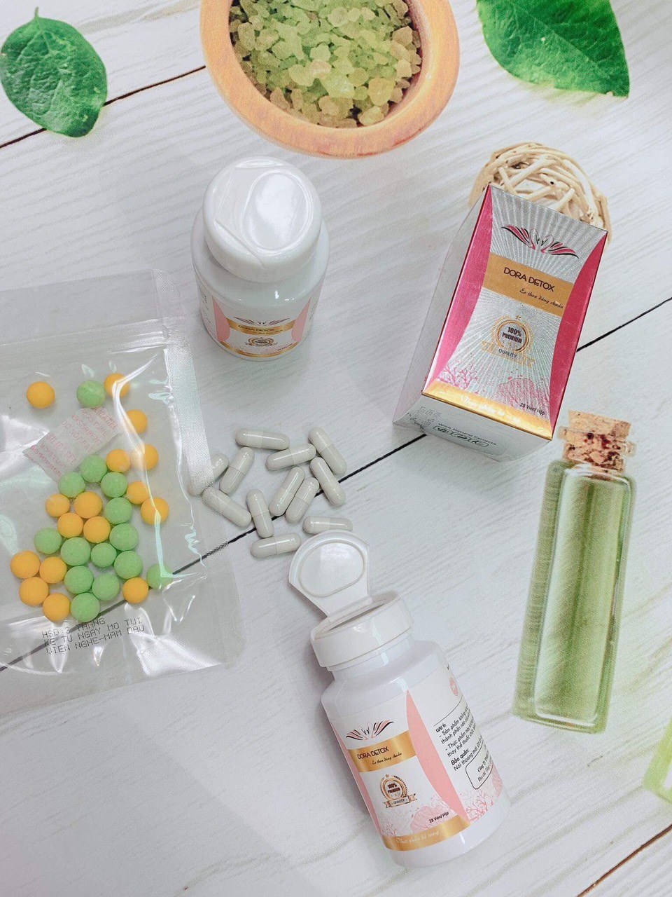 Dora detox vip 28 viên