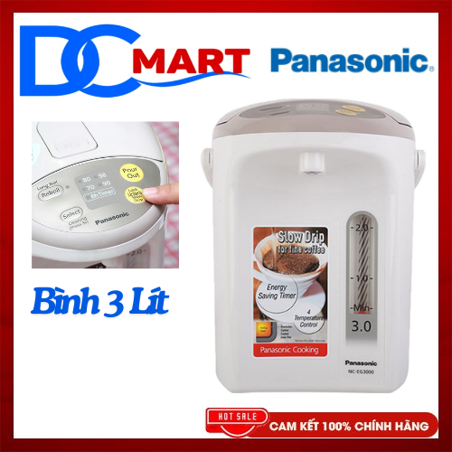 Bình thủy điện Panasonic NC-EG2200CSY 2.2 lít