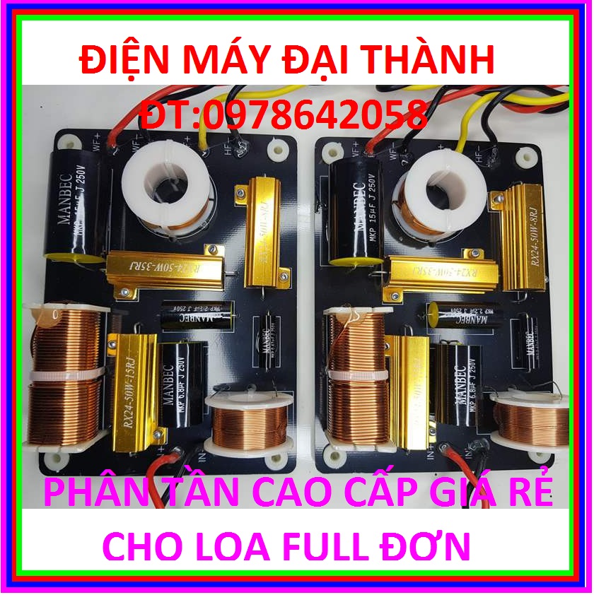 Mạch phân tần loa full đơn 30,40,50 CAO CẤP NHẬP KHẨU