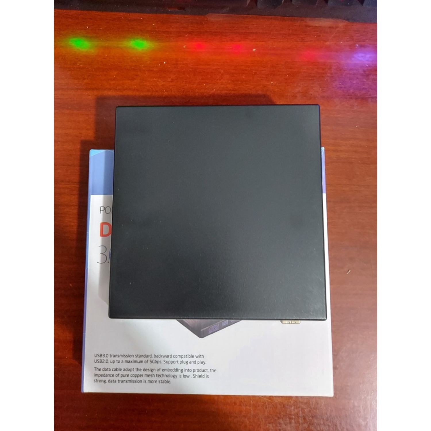 Box DVD Laptop Di Động USB 2.0 (Hộp Đựng Ổ Đĩa Laptop Thành Ổ Đĩa DVD Gắn Ngoài Kết Nối Qua Cổng USB)