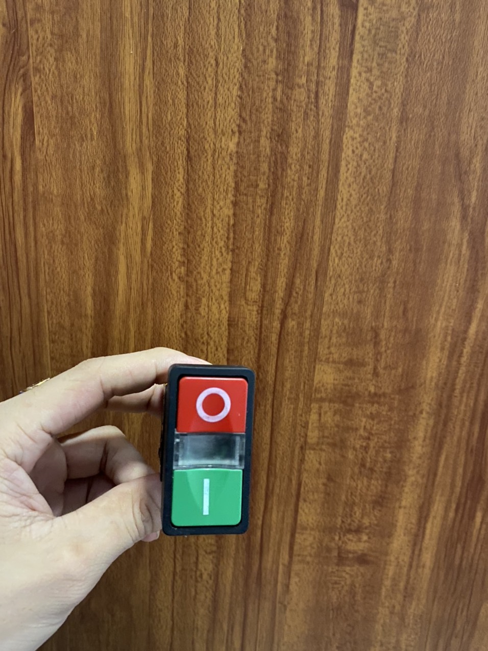 Nút nhấn kép ON-OFF có đèn phi 22, nhấn nhả
