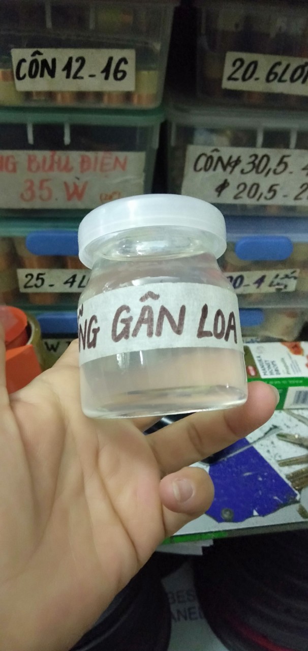 keo dưỡng gân loa và màng loa