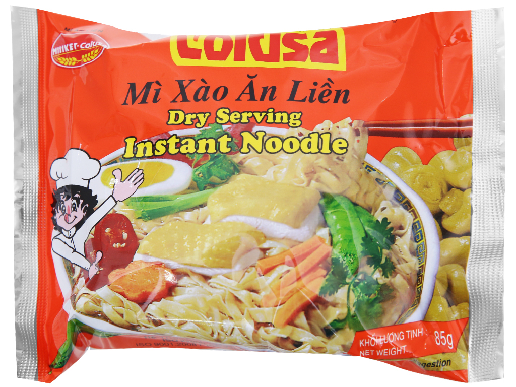 [HCM][Lốc 15 gói] Mì xào cao cấp Colusa Miliket 85g
