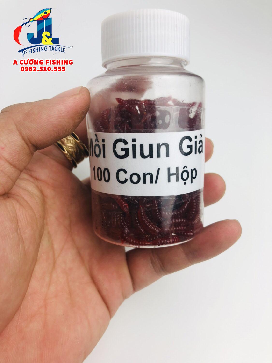 Giun mềm giả mồi câu cá (20 con)