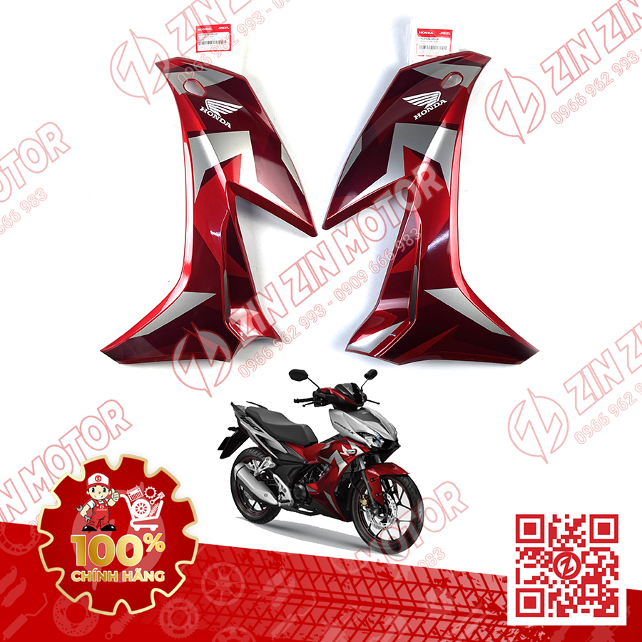 Cánh yếm trước, cánh gà, cánh bửng winner x v2 2019+, rs150 v3 trái phải 64650-k56-v60za, 64600-k56-v60za chính hãng