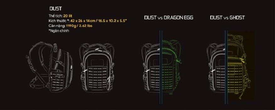 Balo Direct Action Dust dòng balo chiến thuật