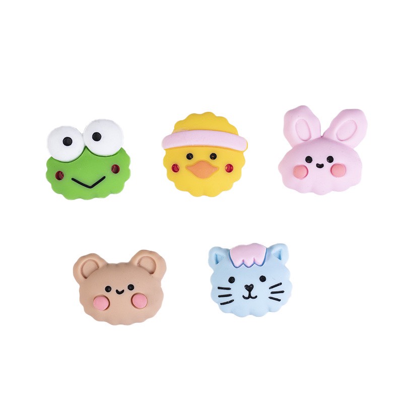 Charm (C328) slime/ Dụng Cụ Charm Trang Trí [Ko Keo & Nút] Hình Thú Dễ Thương