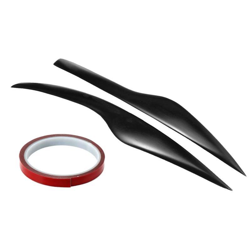 Car Headlight Eyebrow Cover Trim head light lamp Sticker for Ford/Focus MK2 Facelift 2008 2009 2010