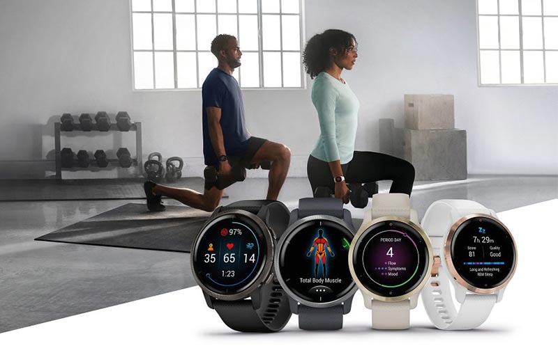 GARMIN Venu 2S, GPS, Wi-Fi, KOR/SEA (40mm)