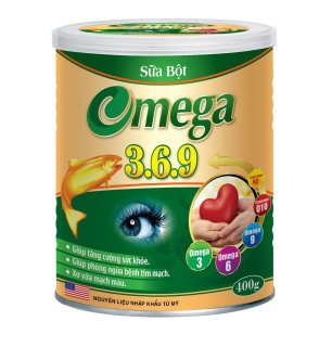 Sữa bột Omega 369 Giúp Bổ Não, Tăng Cường Trí Nhớ, Sáng Mắt, Khỏe Tim Mạch-hộp 400g thumbnail