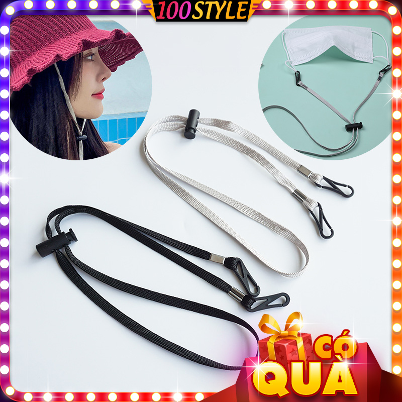 Multi-functional Mask straps hat strap-100style