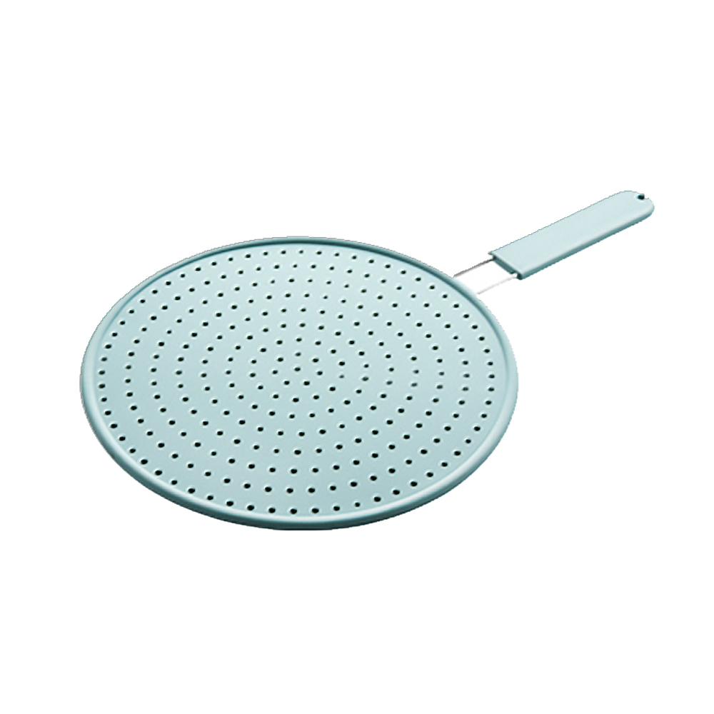 Nắp silicone chống văng dầu mỡ 28cm Lock&Lock -SC-CKT206 -có tay cầm inox
