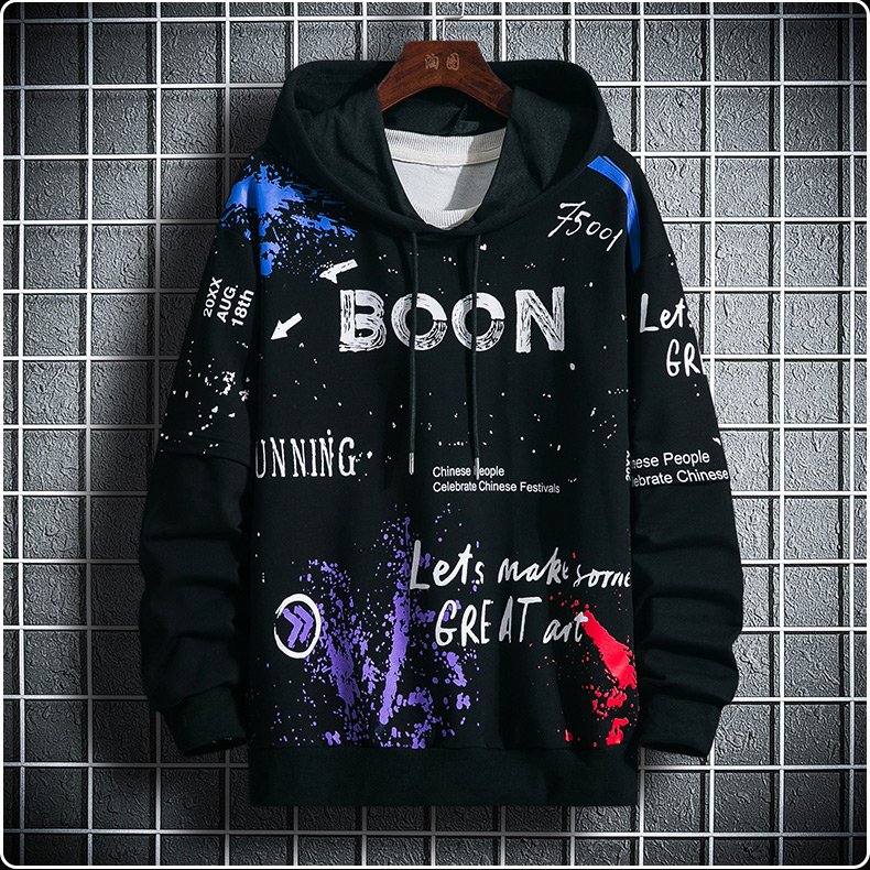 [ Giảm Giá Sốc ]  Ao Khoác Hoodie Nam Nữ Cao Cấp Tay Dài Có Mũ Túi Bụng Họa Tiết BOOM Phối Vảy Màu Cá Tính Phong Cách Hot Trend Trẻ Trung Năng Động FS HHH MEN TOP 158