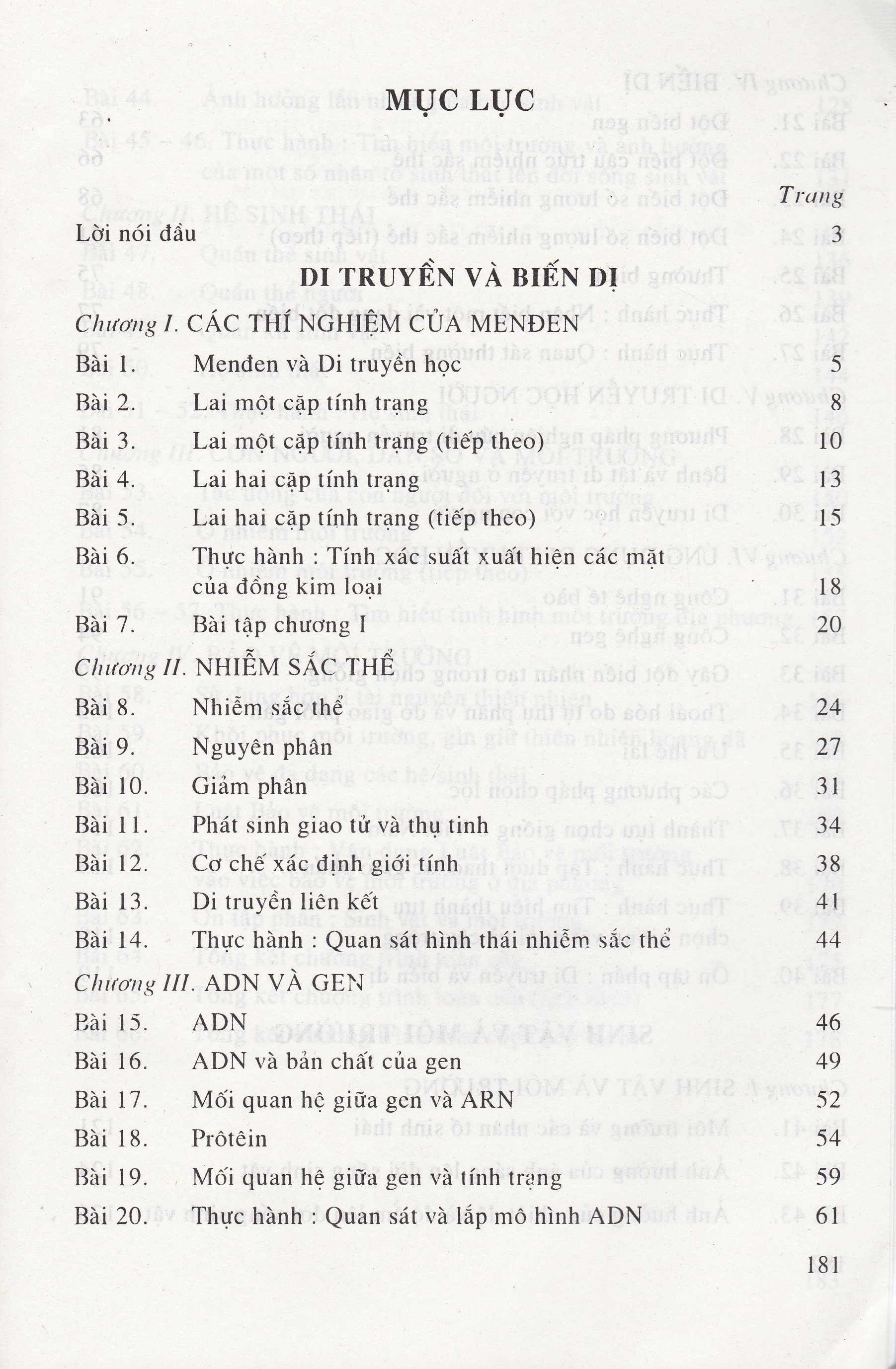 Sinh Học Cơ Bản Và Nâng Cao 9