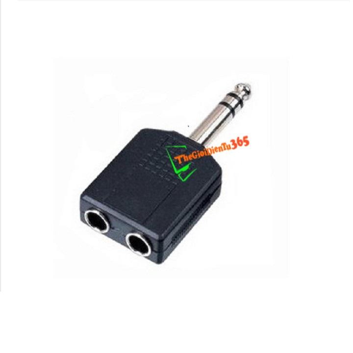 ĐẦU CHIA AUDIO 6.5MM 1 RA 2