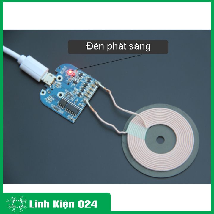 (XẢ HÀNG) Module DIY sạc không dây QI IOS/Android bộ phát V1