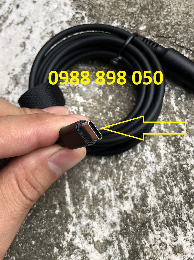 cáp cạc chuyển usb c sang sạc laptop dell (type-c to dell)