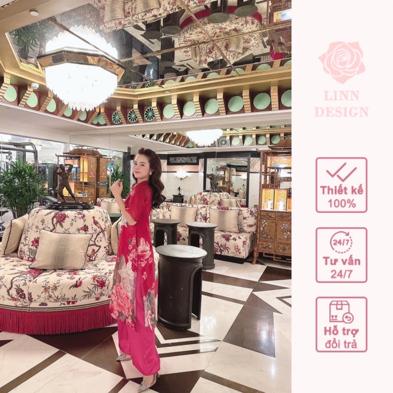 Áo dài cách tân Tố Ngọc by LINN design