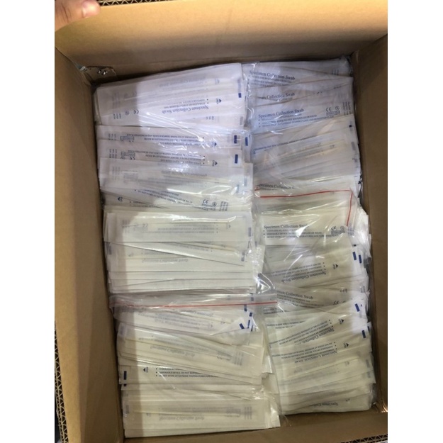 Que Lấy Dịch Tỵ Hầu, Dịch Mũi, combo 100 tăm bông