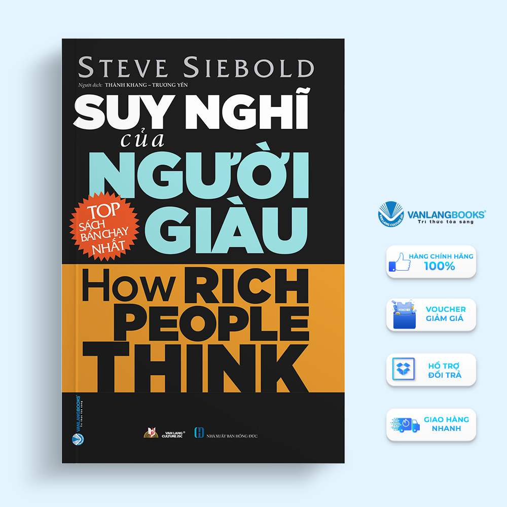 Sách - Suy Nghĩ Của Người Giàu-Vanlangbooks