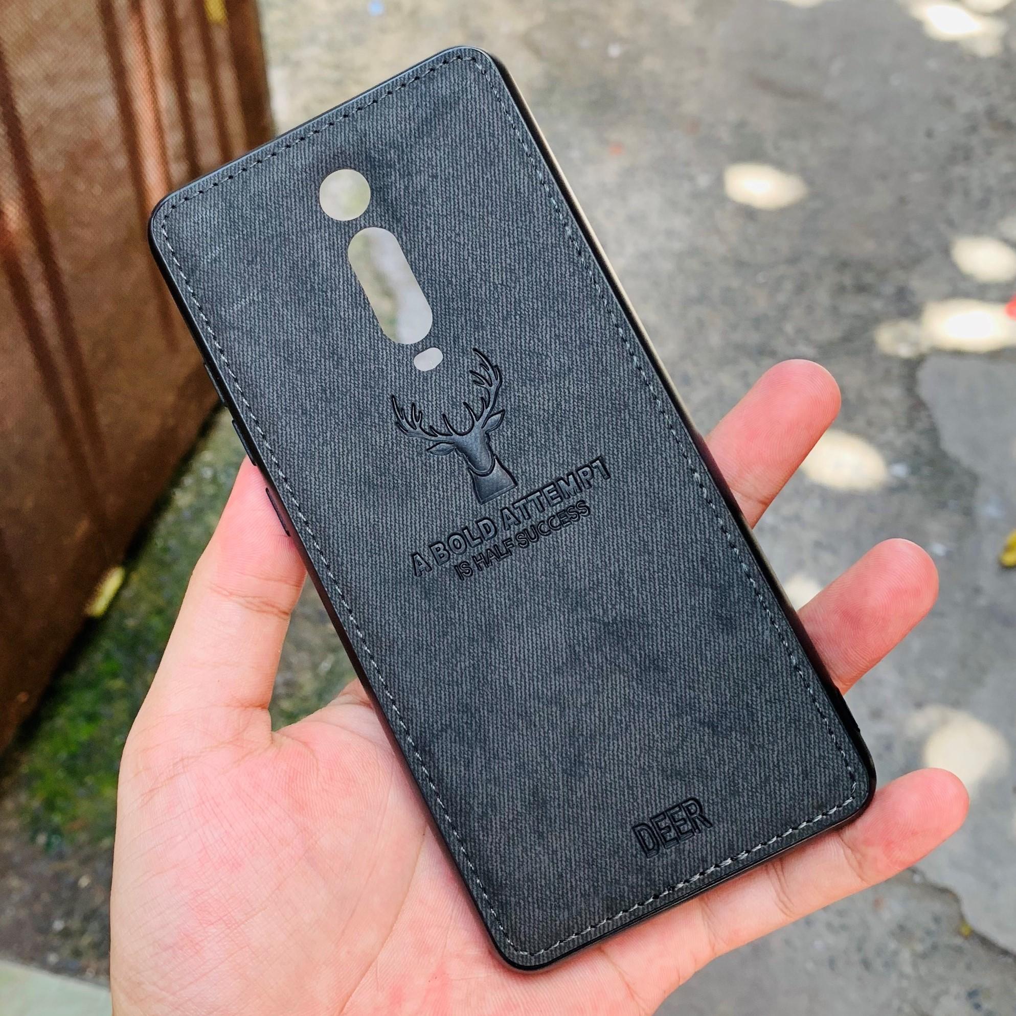 [HCM]Ốp lưng Xiaomi Redmi K20 Pro Vân da khắc hình Nai 3D