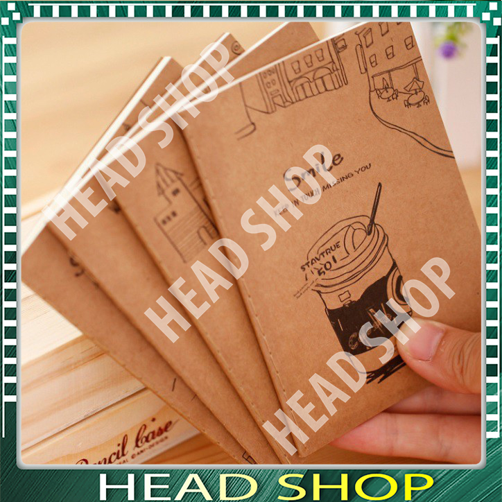 Sổ tay mini bìa cổ, sổ ghi chép cho học sinh, sinh viên bìa cổ xưa headshop