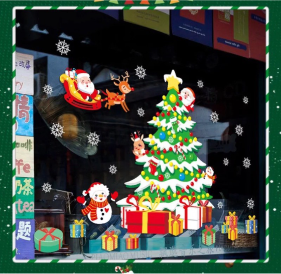 Decal trang trí Noel -