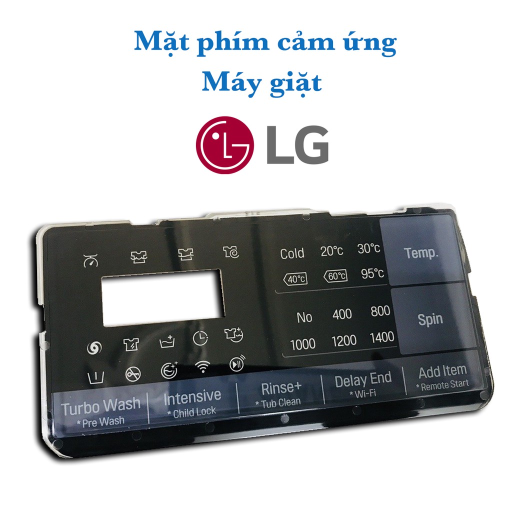 Mặt phím bấm cảm ứng máy giặt LG cửa ngang - Phím điều khiển màn hình máy giặt LG hàng chính hãng