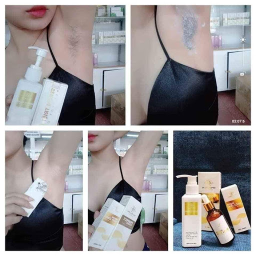 Combo Kem Tẩy Lông Triệt Lông Huyền Phi 120ml