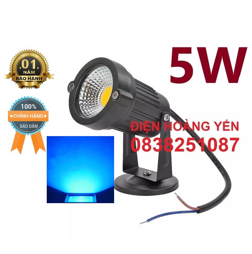 COB LED 5W Đèn Chiếu Sáng Sân Vườn Không Thấm Nước Cảnh Quan Ngoài Trời rọi cỏ Đường Dẫn Đèn Sân Khấu