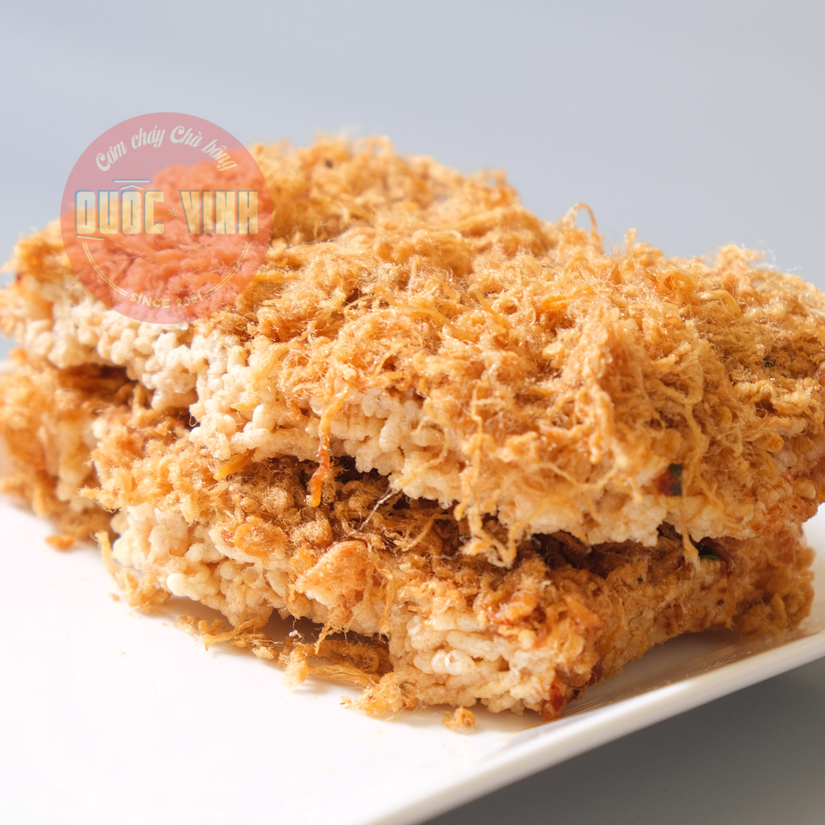 Cơm Cháy Chà Bông Không Cay [4 gói 250gr]