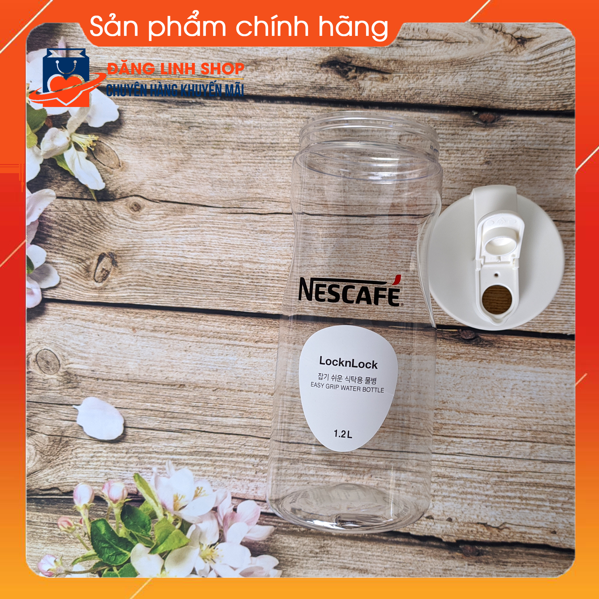 Bình đựng nước Lock & Lock dung tích 1.2L HAP813WHT