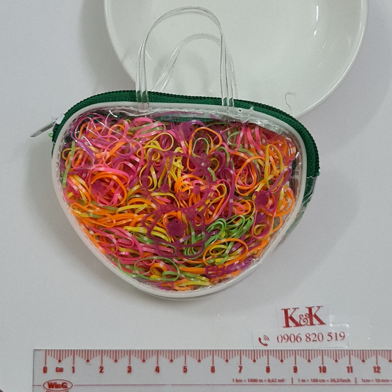 ❧K&K☙ THUN CỘT TÓC DẺO NHIỀU MÀU
