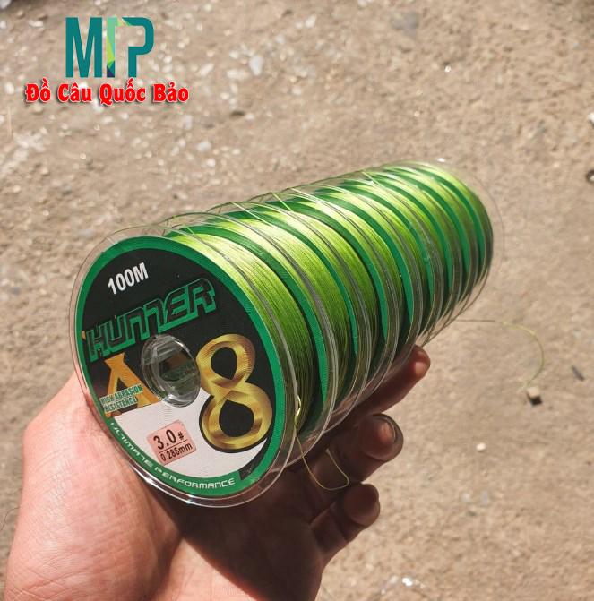 [Siêu mịn-Siêu khỏe] Dây Câu Dù-PE Hunter X8