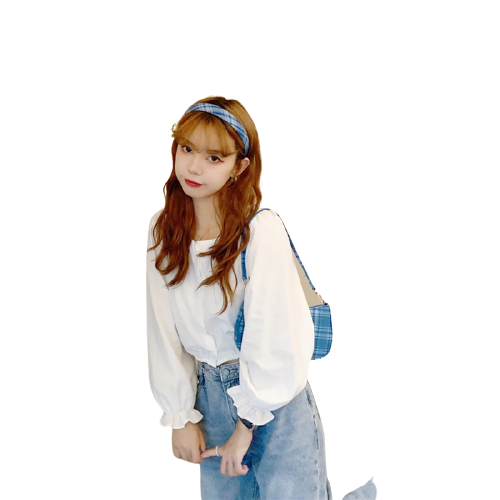 [HCM]Áo kiểu nữ cài nút trước tay dài bo cổ vuông thời trang mới phù hợp đi chơi đi làm đi học Av122