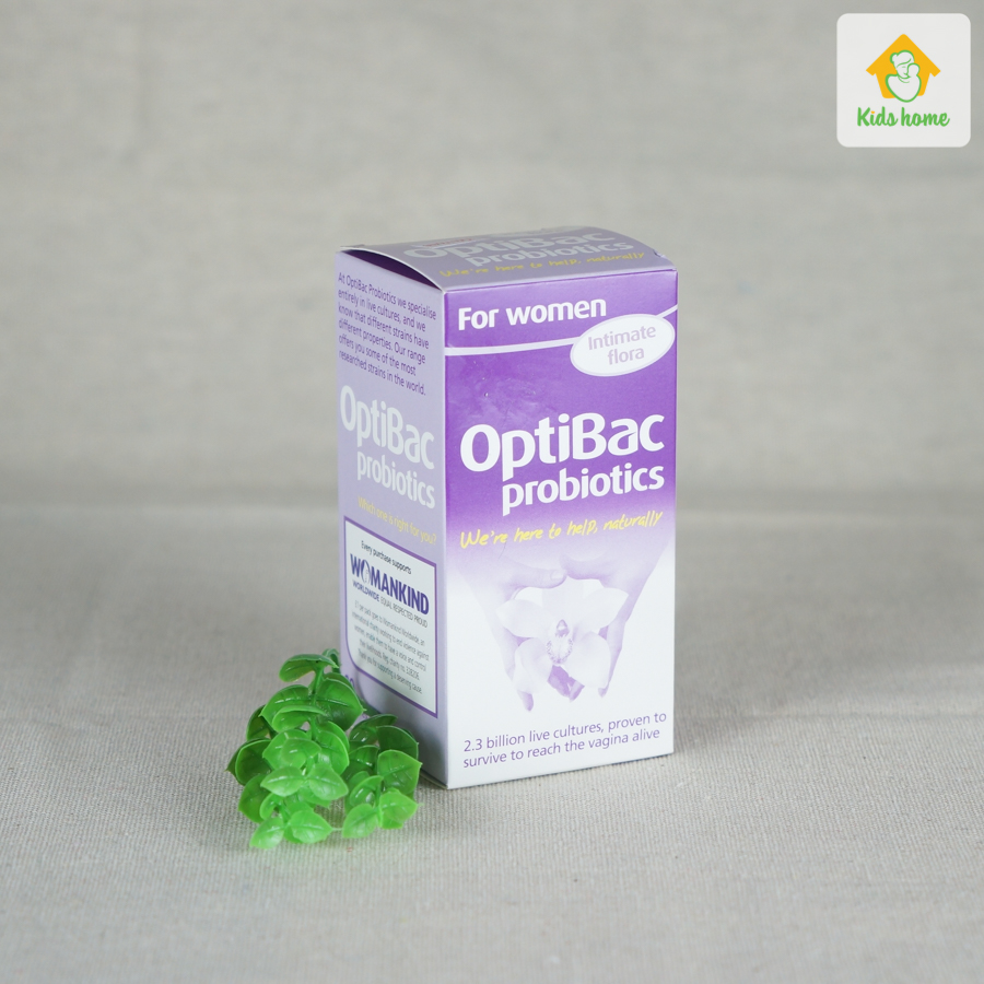 Men Vi Sinh Optibac For Women 30 Viên - Tím